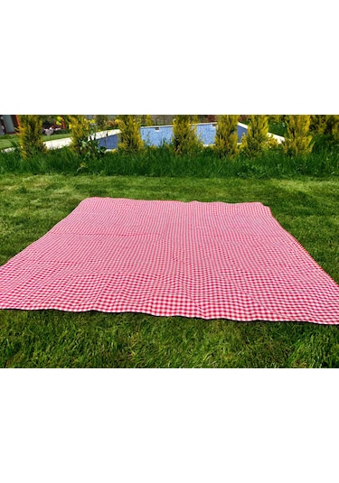 Kırmızı Pötikare Örtü