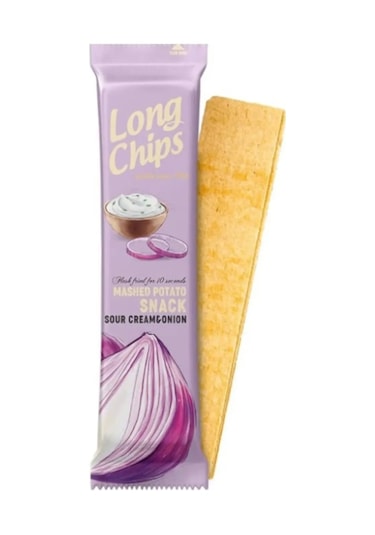Long Chips Soğan Ve Ekşi Krema Aromalı Patates Cipsi 75 G