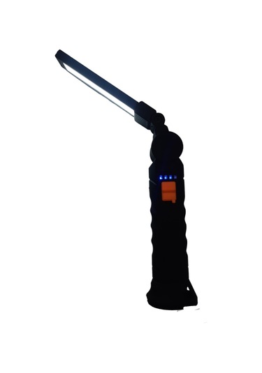 Gold Orion Led Fener Mıknatıslı Şarjlı Rechargeable Or-g52 Siyah