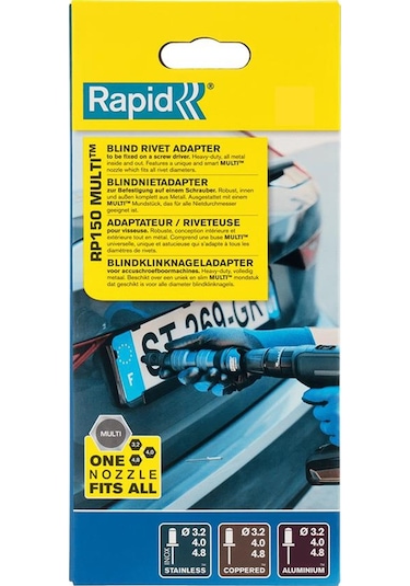 Rapid 5001484 Rp150 Multi Perçin Adaptörü Şarjlı Matkap İçin