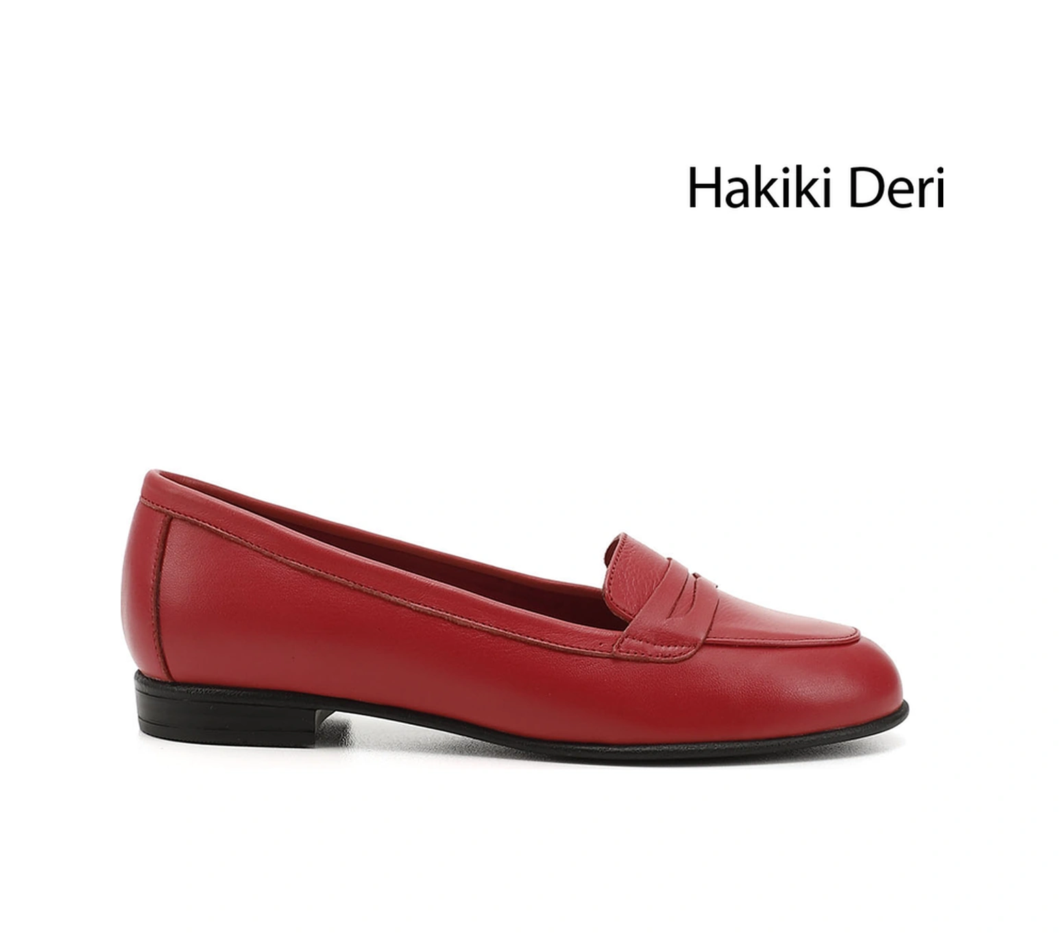 Gönderi R Kadın Kırmızı Antik Hakiki Deri Babet Gdza13424161 Kırmızı Antik