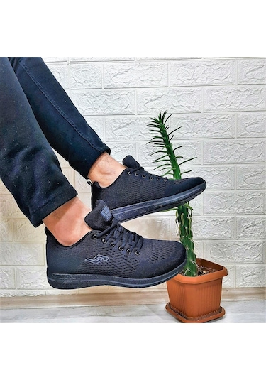 Jump 24937-24938 Siyah Fuspetli Hafif Rahat Spor Ayakkabı 001