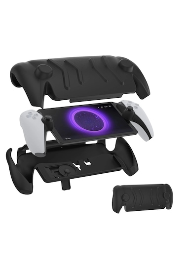 Ps Portal Şok Emici Sert Koruma Kabuğu 360 Derece Koruma, Ayaklı Stand Playstation 5 Portal Uyumlu 1 Adet