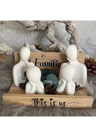 Bernami Biblo Pinterest Dekoratif 4'lü Aile
