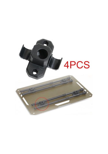 Dolıty 4 Adet Açık Hava Masa Ayağı Delik-çapı-18mm Delik Çapı 18mm Çok Renkli