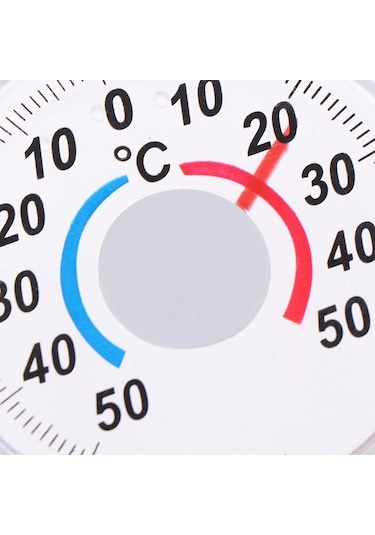 Yuvarlak Plastik Kapı Ve Pencere Termometresi Dış Kapı Pencere Termometresi