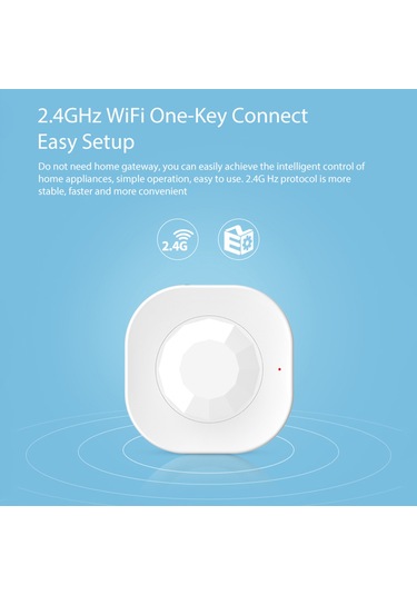 Wifi Pir Hareket Sensörü Kablosuz Pasif Kızılötesi S5140