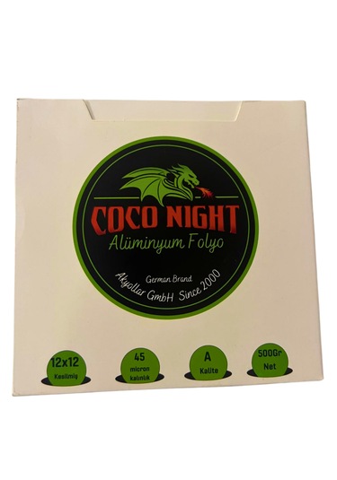 45 Mikron 500g Kesilmiş Hazır Nargile Folyosu Nargile Kömürü