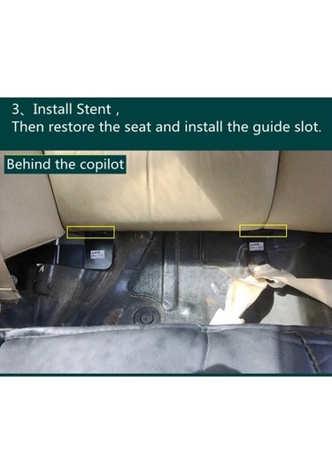 Wondernest Honda 7. Nesil Accord 2003-2007 Araba Sağ Arka Koltuk Isofix Arayüzü Zl-2029