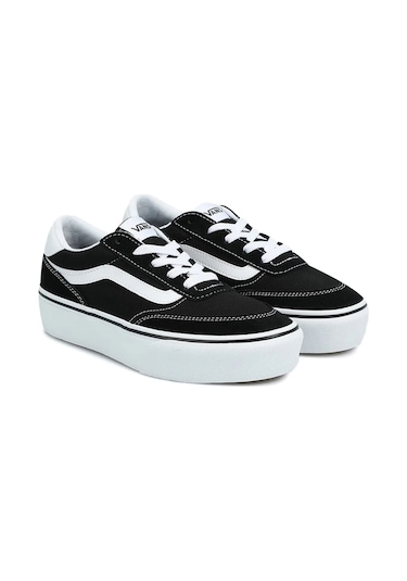 Vans Brooklyn Ls Platform Siyah Kadın Sneaker 000000000102233309 Siyah