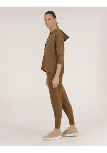 Pierre Cardin Kadın Camel Melanj Triko Pantolon 50261079-vr122 Camel Melanj Pierre Cardin Kadın Camel Melanj Triko Pantolon 50261079-vr122 Camel Melanj