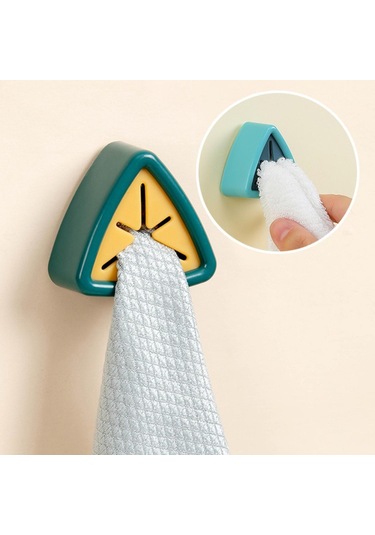 Suntek İtmeli Havlu Tutacağı Mutfak Havlu Kancaları Bez