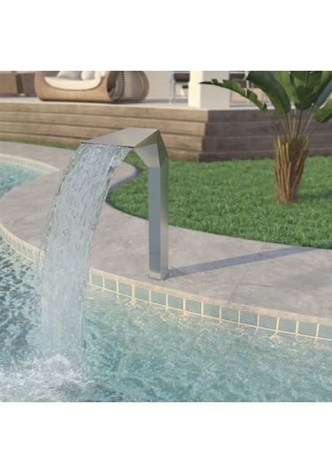 DEV PASLANMAZ 400x1000 mm Standart Havuz Şelale AISI 304 Kalite