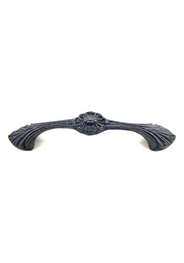 Antika Tarz Dekoratif Pirinç Göz Mobilya Kulbu - 21x127 Mm, Oksit