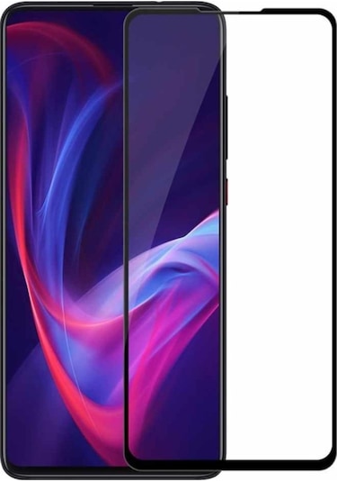 Xiaomi Mi 9T 5D Tam Kaplayan Ekran Koruyucu Kırılmaz Cam