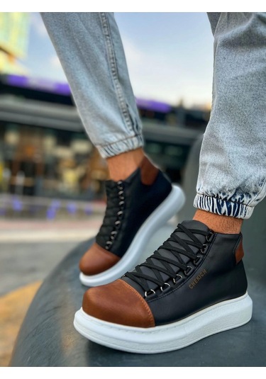 Ch258 Gbt Roma Colourful Erkek Bot Sıyah/taba Çok Renkli