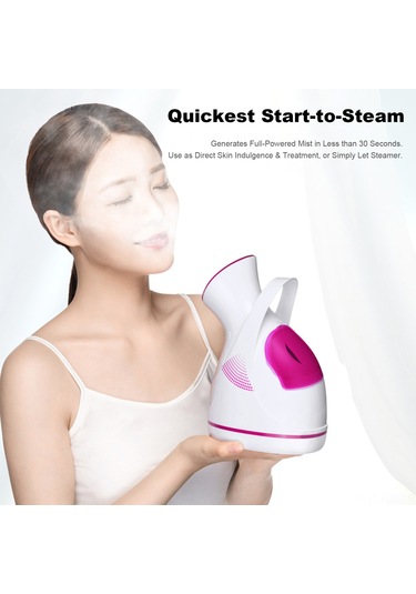 Hfambition Pembe Renkli Taşınabilir Yüz Buharlaştırıcı - Hızlı Başlangıç, Cilt Bakımı Ve Nemlendirme İçin İdeal