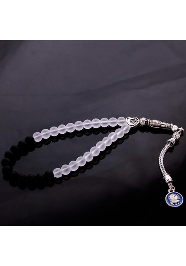 Cosmotex Onix Kuvars Doğaltaş Tesbih 8 Mm-siyah
