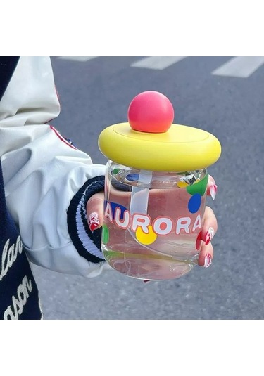 Basit Öğrenci Evi Yaratıcı Su Bardağı Dxyj1s Altın Sarısı