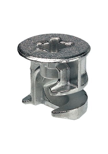 Hafele Minifix - 100 Takım 18 Mm Ahşap Için Metal Dubelli Minifix