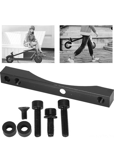 Yuntech01 Xiaomi Elektrikli Scooter İçin Alüminyum Yağlı Fren Tabanı - Kolay Kurulumlu Modifikasyon Aksesuarı