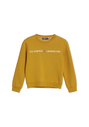Lee Cooper Steward Erkek Çocuk Sweatshırt Hardal-16986-hardal Hardal