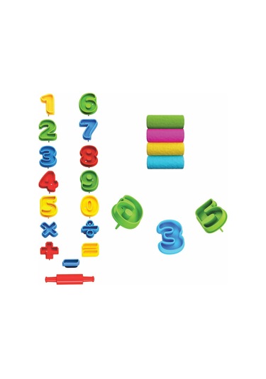 03552 3D Rakamlar Hamur Set 200 gr  -Dede