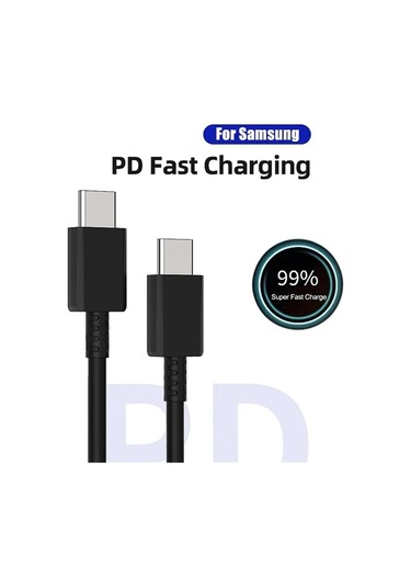 Jms 5A 45 W PD USB -C Süper Hızlı Şarj Cihazı Eu Plug + 1.5 M