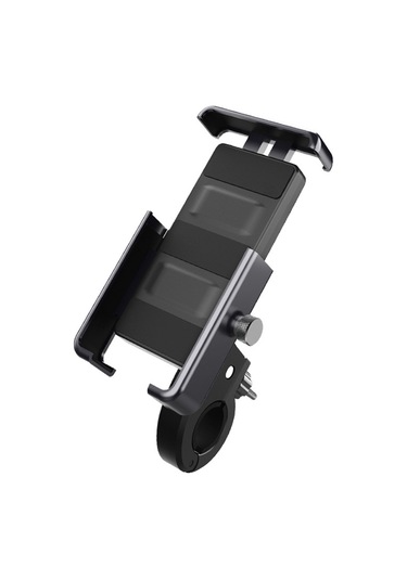 Bisiklet Gidon Cep Telefonu Tutucu Raf 360 Derece Dönebilen Motosiklet Scooter Akıllı Telefon Standı Metal Braket Çok Renkli