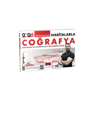 2026 Engin Eraydın Kpss Coğrafya 2 Li Set Ders Notu + Haritalarla Coğrafya Güncel Baskı