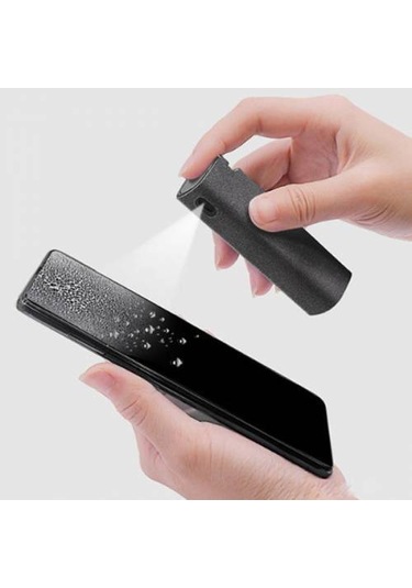Coofbe Antibakteriyal Ekran Temizleme Spreyi Süngeri Telefon Ekran Temizleme Tablet Ekran Temizleme Seti