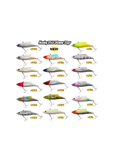 Noeby 9141 Ns903 90mm 33gr Maket Vibrasyon