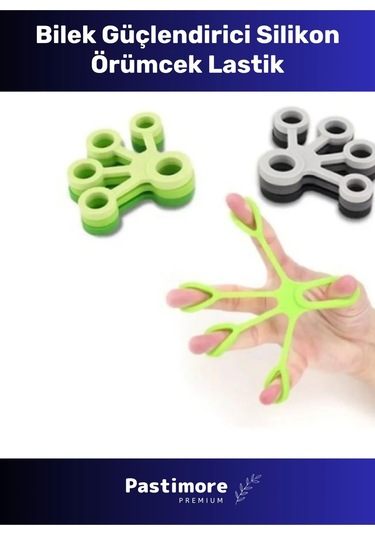 Özel Üretim Spor Kas Kol Gücü Parmak Bilek Güçlendirici Silikon Örümcek Lastik
