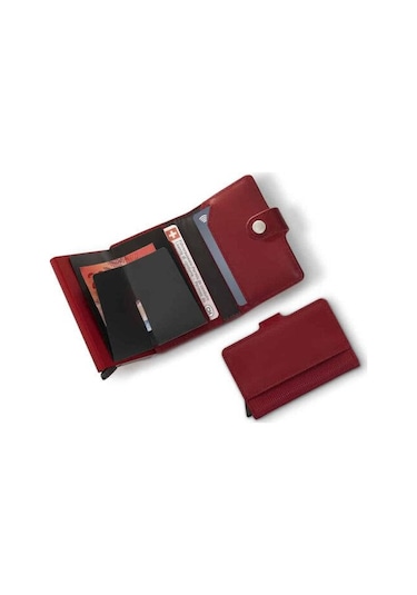 Victorinox Vg 612680 Altıus Secrıd Deri Kart Cüzdan,krm