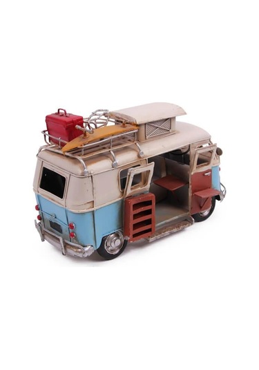 Dekoratif Metal Vosvos Minibüs Biblo