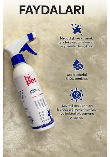 HiPet Kedi Leke Çıkarıcı Spray