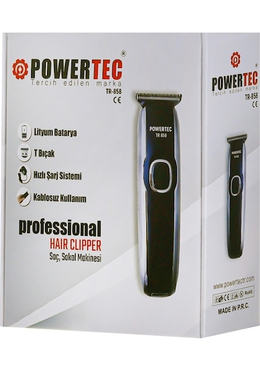 Powertec TR-858 Saç ve Sakal Kesme Makinesi