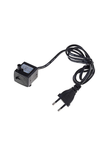 Eu-kontakt Nedsänkbar Vattenpump Akvarium Fontän Luft Fiskdamm Tank Ac 220v Hfmqv