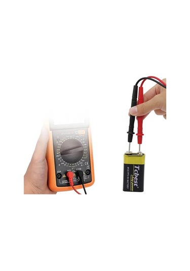 Koodmax Multimetre Probu 1000v 10a Test Ölçüm Probu Voltmetre Avometre Kablosu - Prob Kablo