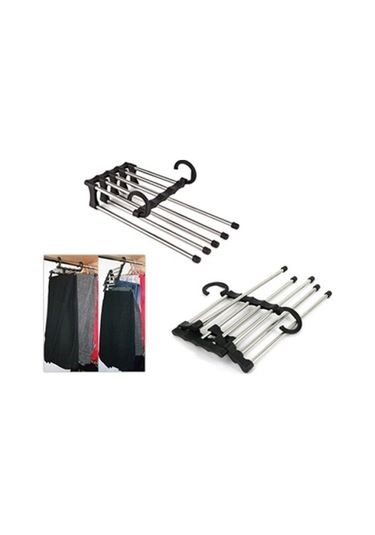 Hareketli Pantolon Askılığı 5 İn 1 Krom