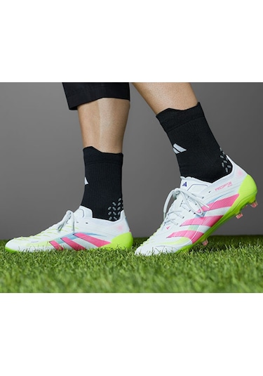Adidas Predator Elite Fg Erkek Çim Zemin Kramponu Id3881 Beyaz Beyaz