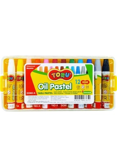 Toru 12 Renk Yağlı Pastel Boya