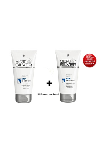 LR Microsilver Plus Kepek Önleyici Şampuan 2 x 150 ML