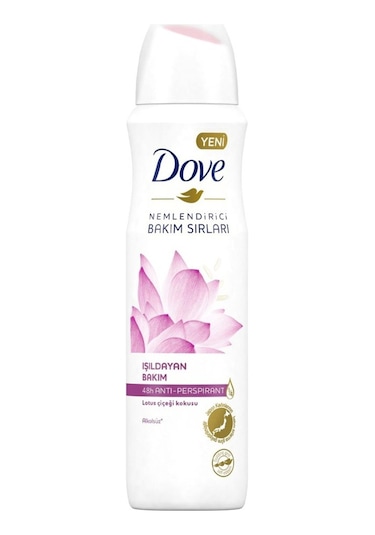 Dove Nemlendirici Bakım Sırları Dogma Lotus Kadın Sprey Deodorant 150 ML