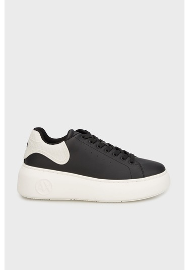 Armani Exchange Bayan Ayakkabı Xw002149 Af19528 Mc024 Siyah-beyaz Siyah-beyaz