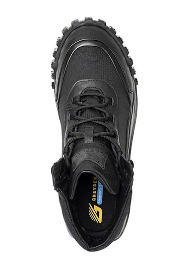 Greyder 00490 Siyah Hakiki Deri Sneaker Erkek Bot