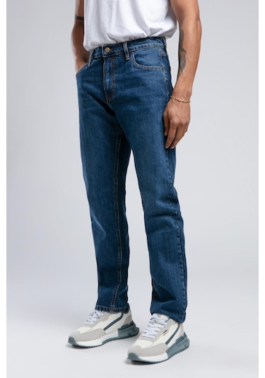 Lee Cooper Erkek Jean Pantolon-20800 Orta Mavi