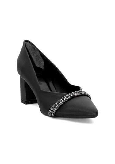 Beety 25by18.911 Kadın Klasik Topuklu Ayakkabı Siyah Siyah