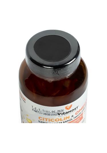 Vitamost Citicolin & Omega Plus 60 Softjel Kapsül