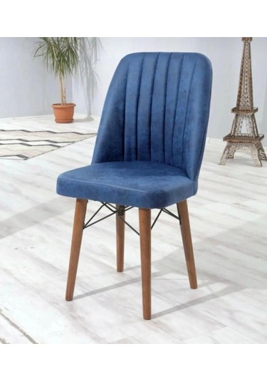 Yonga Concept Karegold Sandalye 6 Adet Mavi